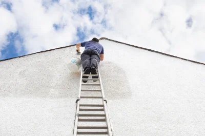 Peinture extérieure à Éclusier-Vaux — façades et ravalement